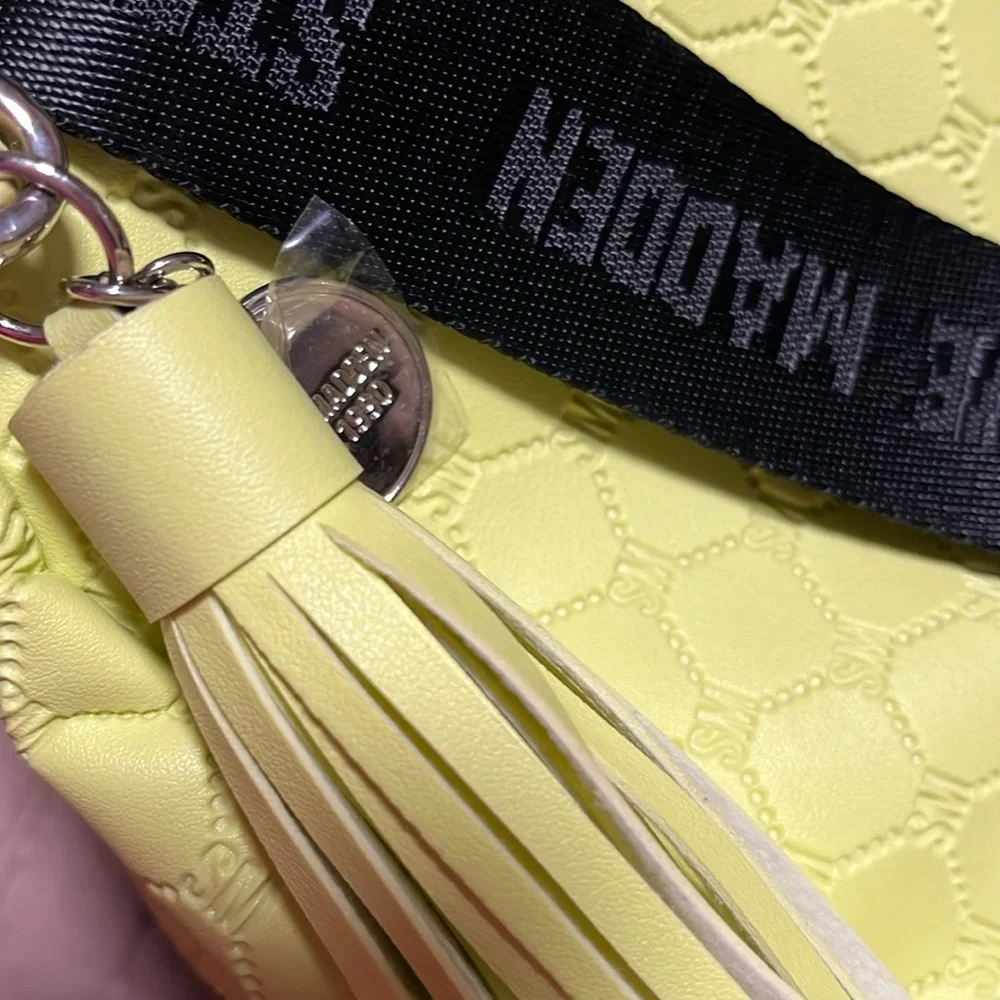 Steve madden neon backpack.